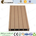 Facile installent la plate-forme en plastique en bois de composé, plancher extérieur anti-fissure imperméable à l&#39;eau